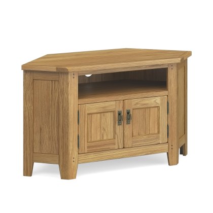 Burlington Corner TV Unit with Door Burlington Corner TV Unit with Door