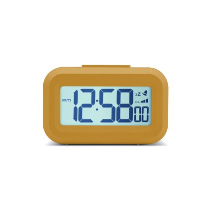 Acctim Kitto Mustard Alarm Clock