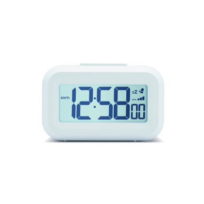 Acctim Kitto White Alarm Clock
