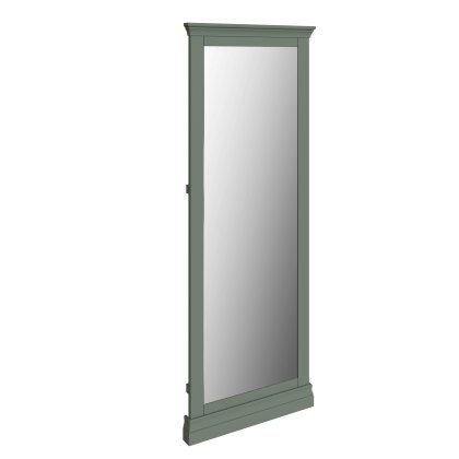 Sorrento Cheval Mirror in Green