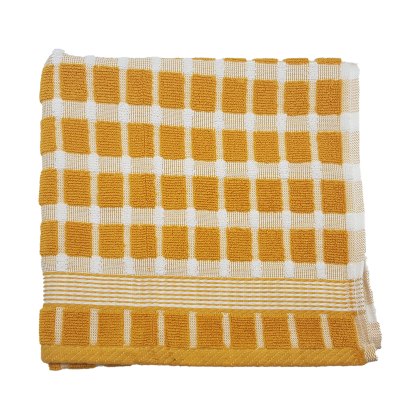 D W Bond Brecon Tea Towels Mustard