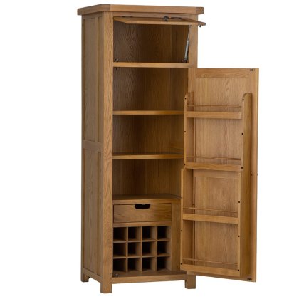 Norfolk Oak Single Larder Unit