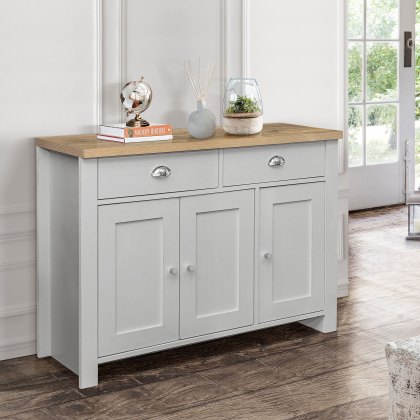 Harrow 3 Door Sideboard Grey