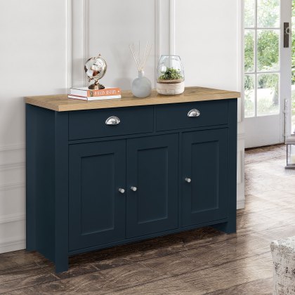 Harrow 3 Door Sideboard Navy