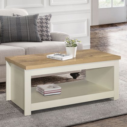 Harrow Coffee Table Cream