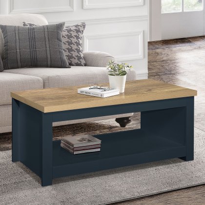 Harrow Coffee Table Navy