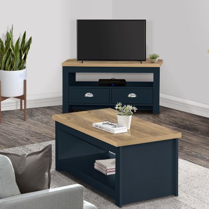 Harrow Corner TV Unit Navy