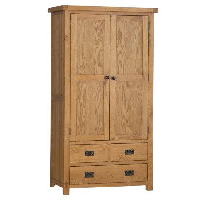 Norfolk Oak Double Larder Unit Norfolk Oak Double Larder Unit