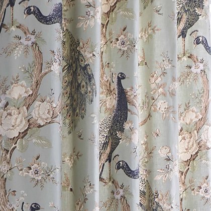 Laura Ashley Belvedere Duck Egg Curtains