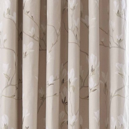 Laura Ashley Magnolia Grove Natural Curtains
