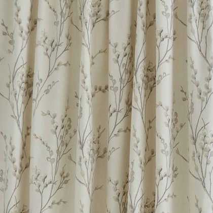 Laura Ashley Pussy Willow Dark Grey Curtains