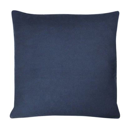 Angeles Floral Velvet Cushion Navy