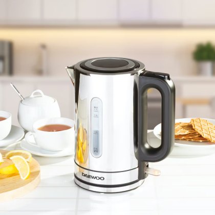 Daewoo 1.7L Stainless Steel Kettle