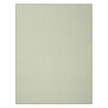 Biederlack Cotton Allover Check Salvia Throw