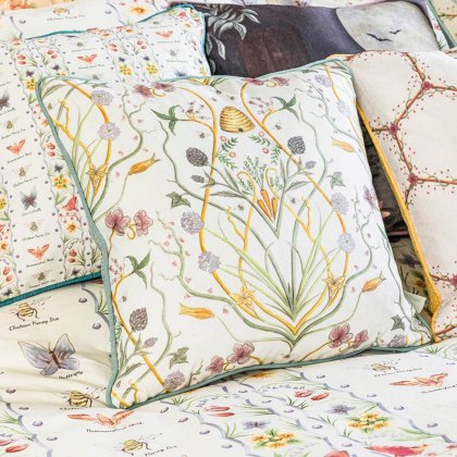 The Chateau Potagerie Cream Cushion