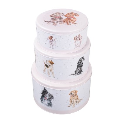 Wrendale A Dogs Life Cake Tin Nest