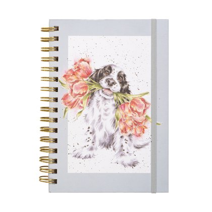 Wrendale Blooming With Love A5 Spiral Bound Notebook