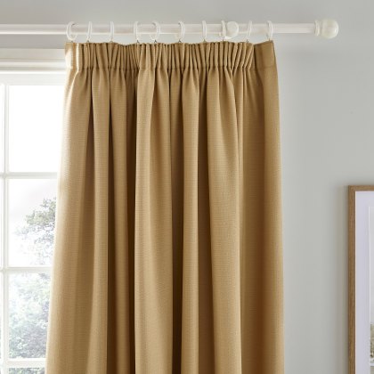 Laura Ashley Stephanie Gold Blackout Curtains