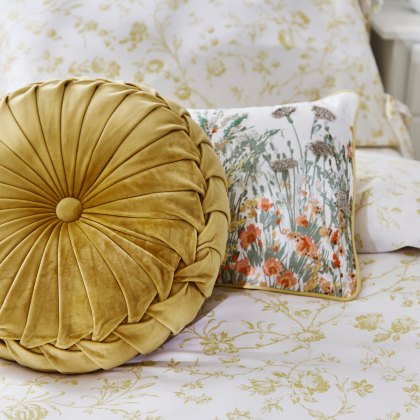 Laura Ashley Aria Ochre Duvet Cover Set