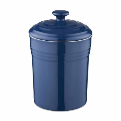 Barbary & Oak Foundry Ceramic Blue Storage Jar