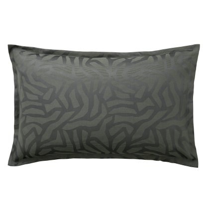 Nalu Makia Charcoal Duvet Cover