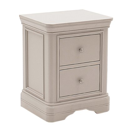 Mabel Bedside Table in Bone