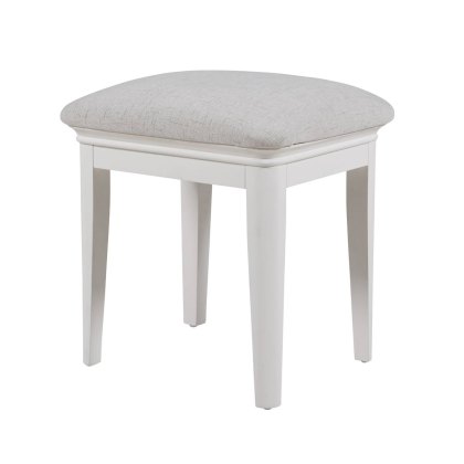 Mabel Bone Bedroom Stool