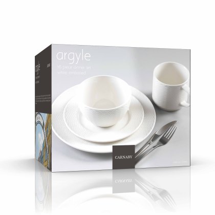 Argyle 16 Piece Dinner Set