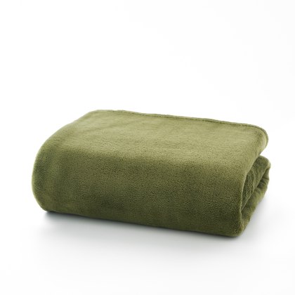 Snuggletouch Olive Throw 140x180