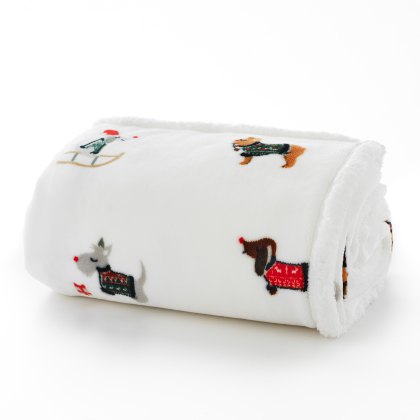 Christmas party Printed Fleece