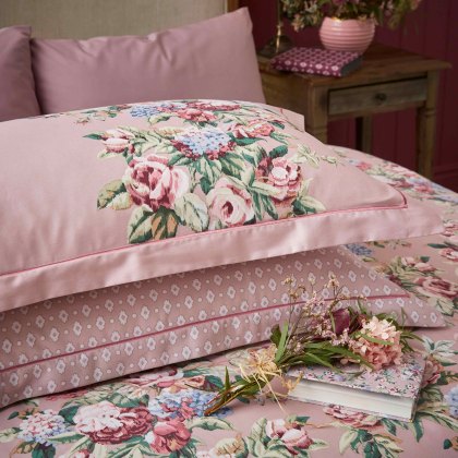 Laura Ashley Pembrey Mulberry Duvet Cover Set