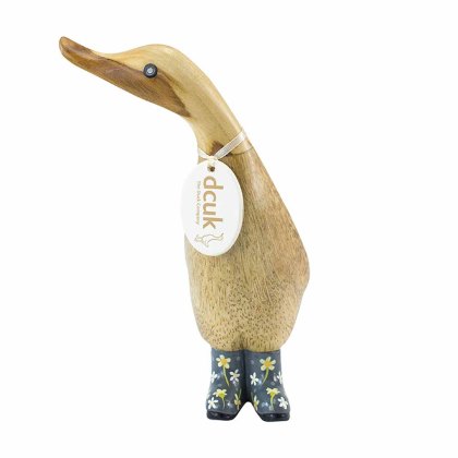 DCUK Floral Welly Ducklings