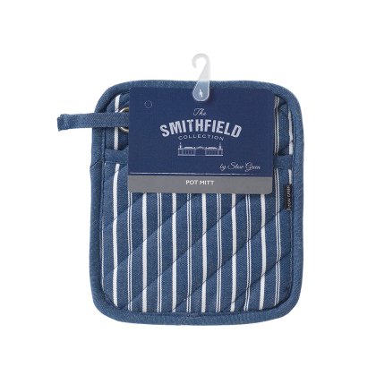 Stow Green Butchers Stripe Pot Mitt Stow Green Butchers Stripe Pot Mitt