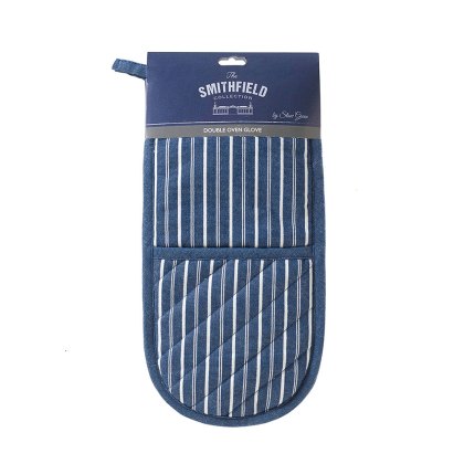 Stow Green Butchers Stripe Double Oven Glove