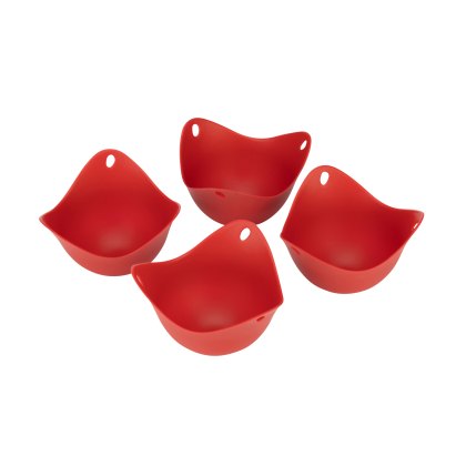 Fusion Twist Pack of 4 Silicone Egg Poachers Fusion Twist Pack of 4 Silicone Egg Poachers