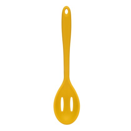 Fusion Twist Silicone Slotted Spoon Yellow Fusion Twist Silicone Slotted Spoon Yellow