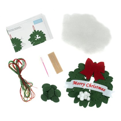 Trimits Wreath Felt Craft Kit