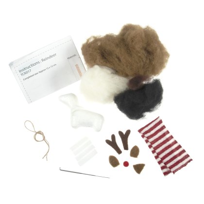 Trimits Reindeer Needle Felting Kit