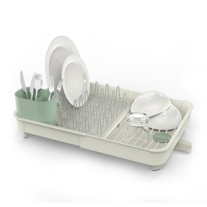 Joseph Joseph Light Stone Sage Extend expandable Dish Rack