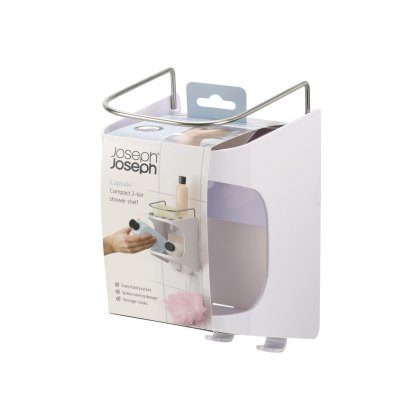 Joseph Joseph White Capsule Shower Shelf Joseph Joseph White Capsule Shower Shelf