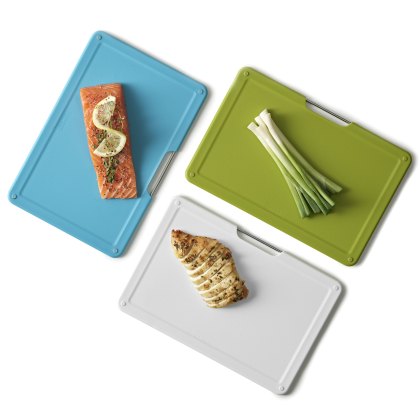 Joseph Joseph Folio Slim 3 piece Under-shelf Chopping Board Set