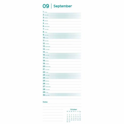 Otter House Essential Slim Calendar