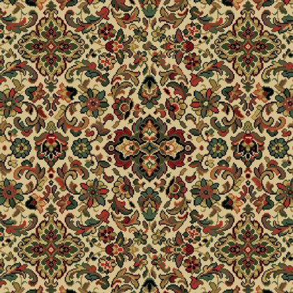 New Barington In Herati Cream Carpet New Barington In Herati Cream Carpet