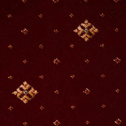 Prince Bishop In Crown Burgundy Carpet Prince Bishop In Crown Burgundy Carpet