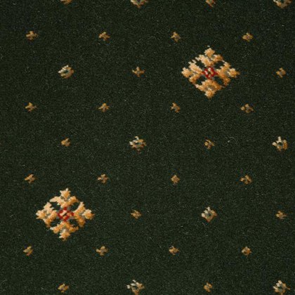 Prince Bishop In Crown Dark Green Carpet Prince Bishop In Crown Dark Green Carpet