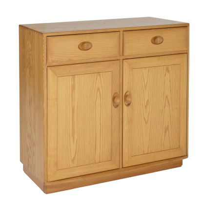 Ercol Windsor 2 Door High Sideboard Ercol Windsor 2 Door High Sideboard