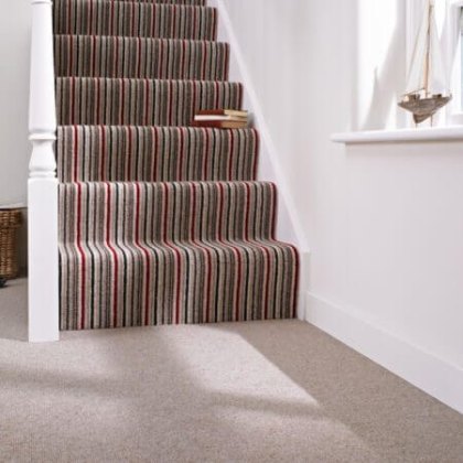 Selsey Stripes In Plutarch Carpet