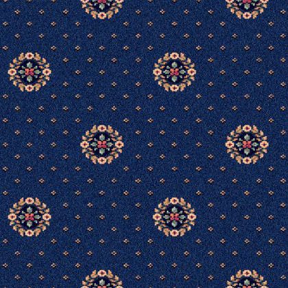 Sheriden In Cameo Royal Blue Carpet