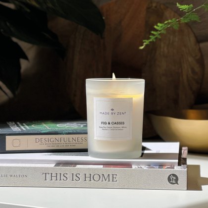 Made by Zen Signature Candle Fig and Cassis
