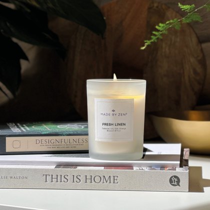Made by Zen Signature Candle Fresh Linen